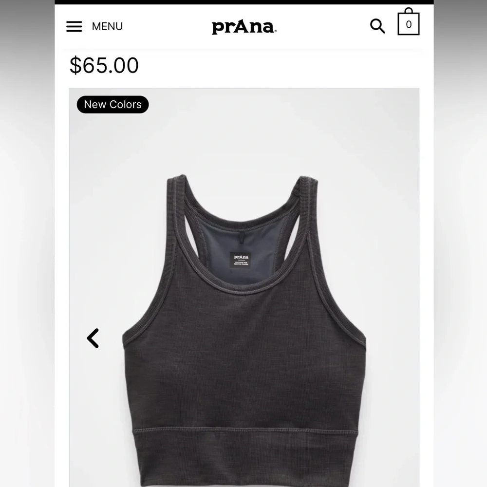 NWT- PRANA- Becksa™ Bralette- Heathered Maroon-‎ XL - Picture 7 of 16